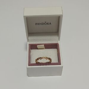 Pandora Rose Gold Zigzag Ring